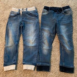 Kids distressed stretch jeans bundle 👖